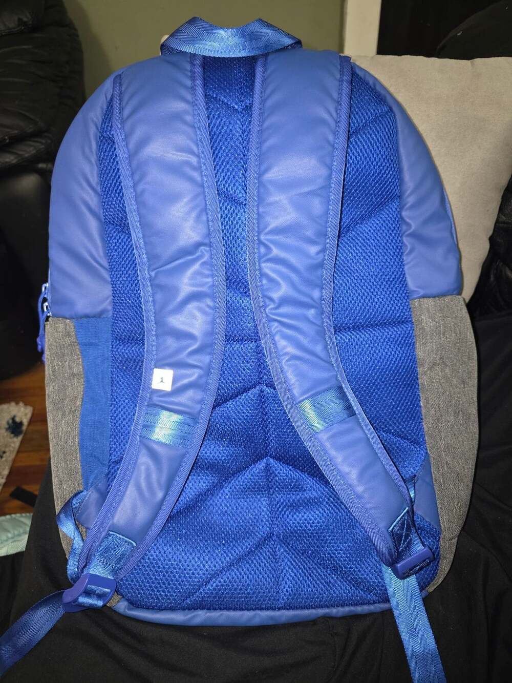 Jordan Blue Polyester Backpack Hyper Royal, - Picture 5 of 6